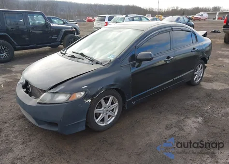 2010 Honda Civic Ex-L z USA, uszkodzony, nr VIN 2HGFA1F99AH509828
